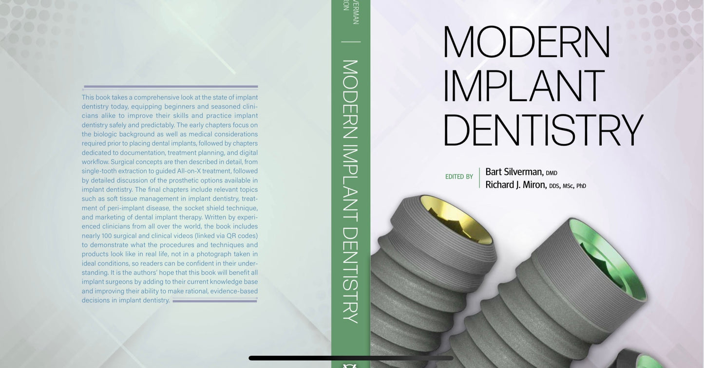 Modern Implant Dentistry *new textbook*